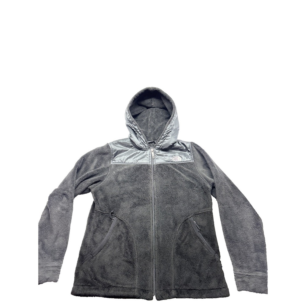 The North Face Jacket Womens Medium Black Fleece Hoodie Sweater Gorpcore